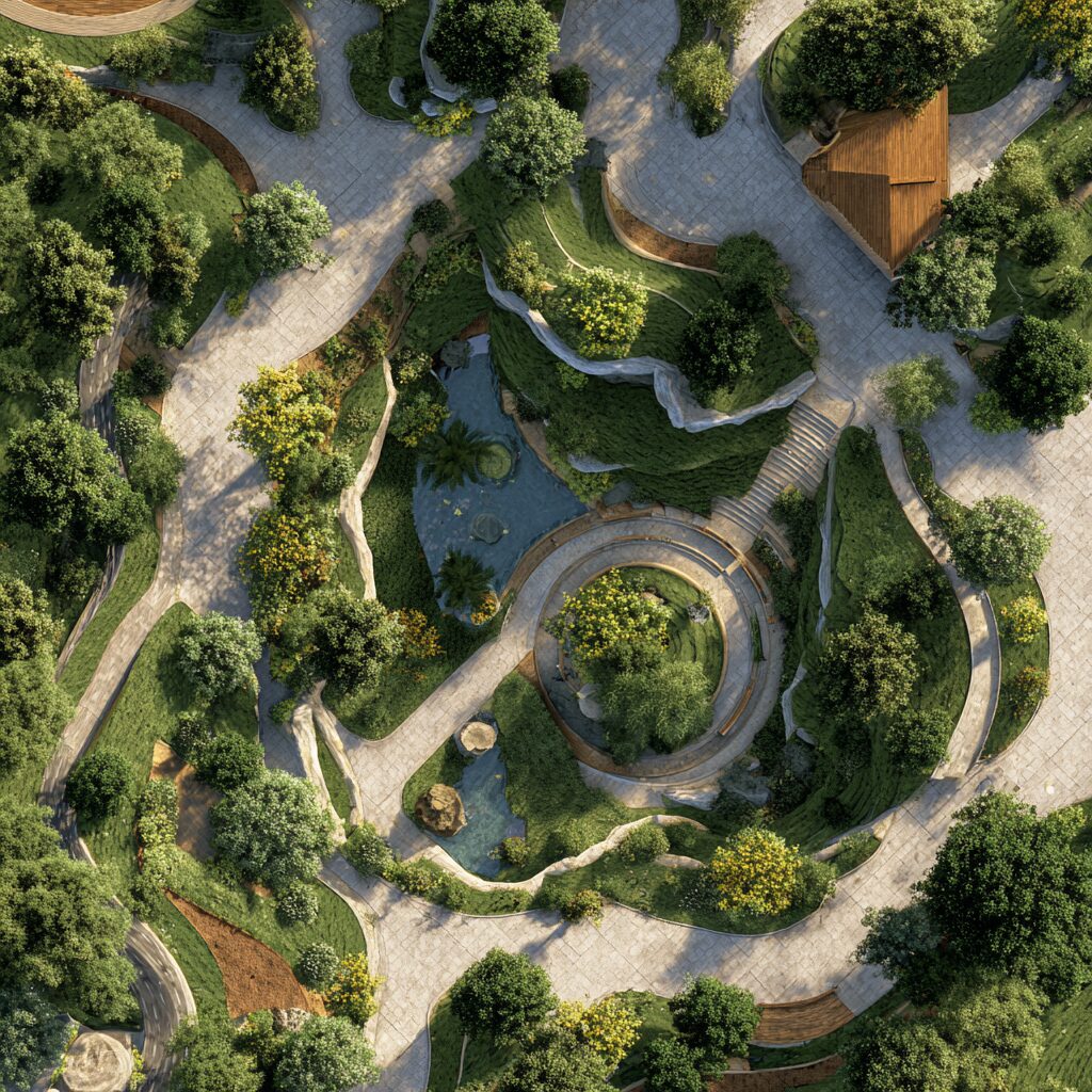 AI Prompty pre krajinnú architektúru